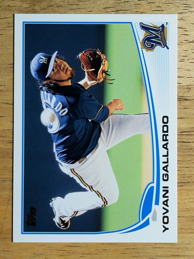 2013 Topps #149 Yovani Gallardo