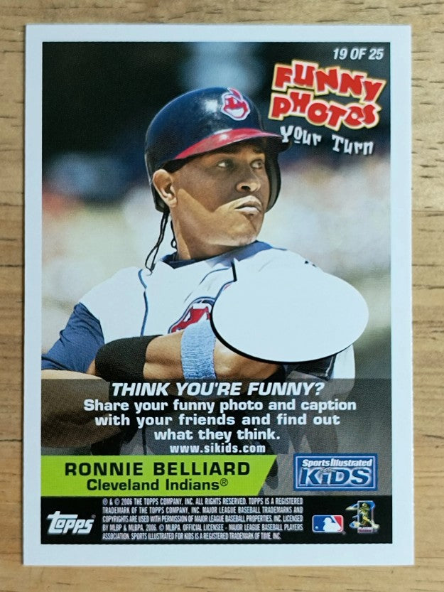 2006 Topps Opening Day Sports Illustrated For Kids Manny Ramirez/Ronnie Belliard