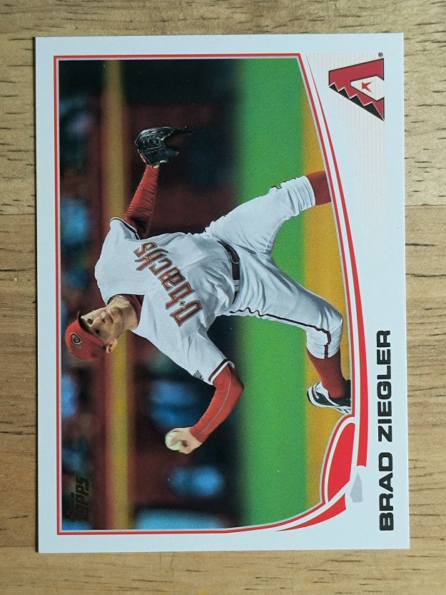 2013 Topps #169 Brad Ziegler