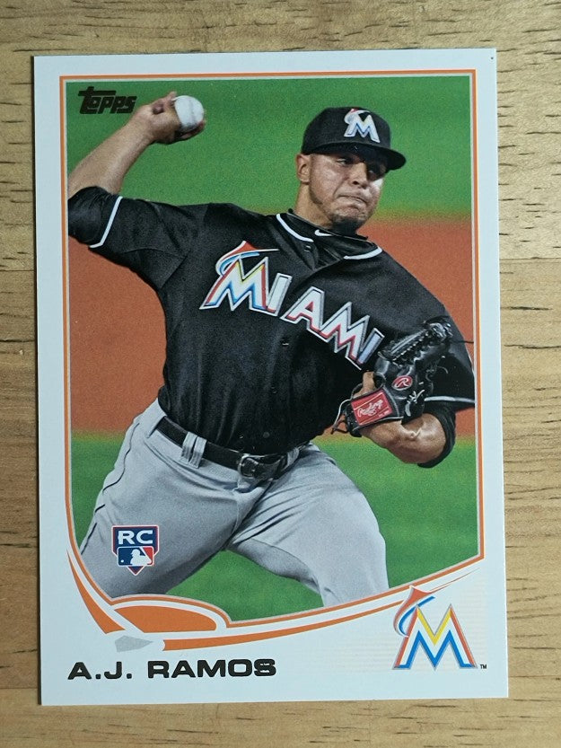 2013 Topps #175 A.J. Ramos RC