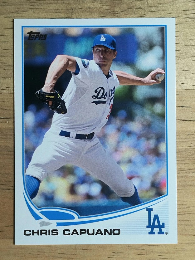 2013 Topps #191 Chris Capuano