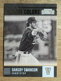 2015 Panini Contenders Old School Colors #38 Dansby Swanson