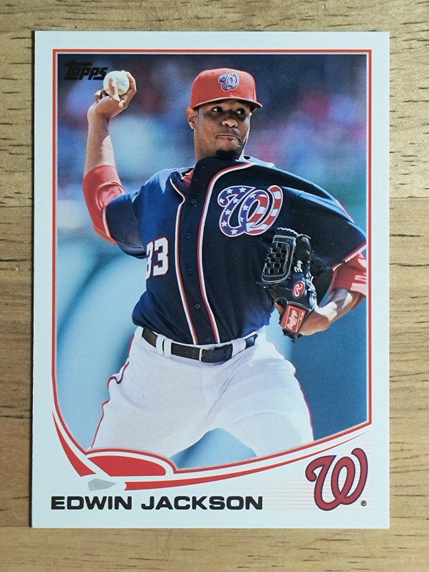 2013 Topps #233 Edwin Jackson