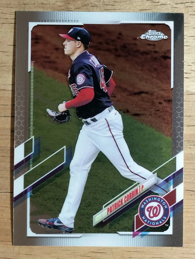 2021 Topps Chrome #32 Patrick Corbin
