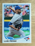 2013 Topps #247 Luis Perez