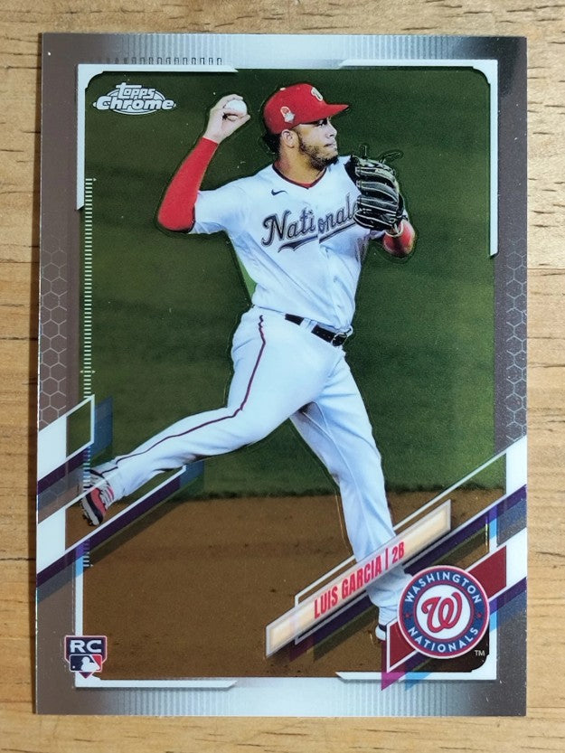 2021 Topps Chrome #189 Luis Garcia RC