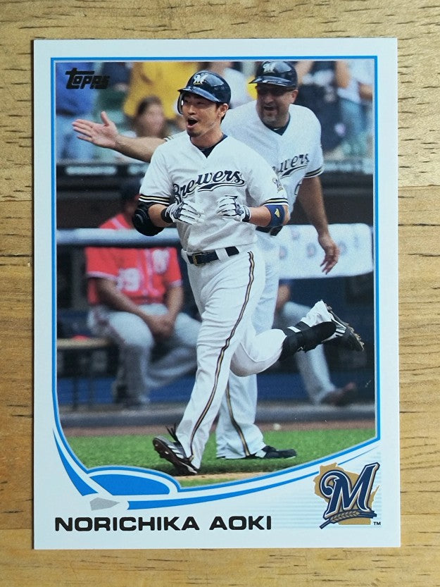 2013 Topps #307 Norichika Aoki