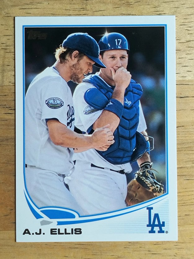 2013 Topps #314 A.J. Ellis