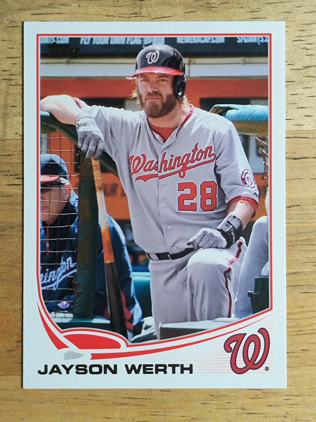 2013 Topps #328 Jayson Werth