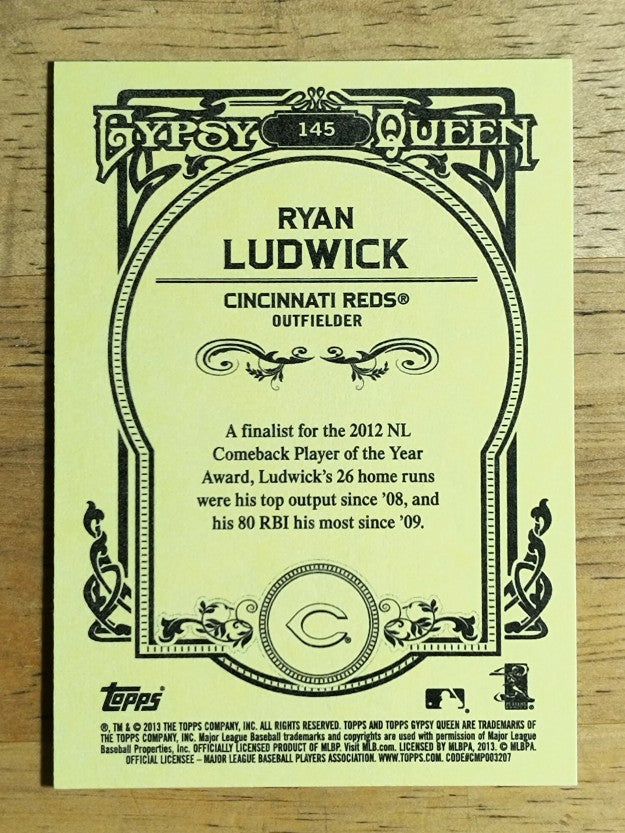 2013 Topps Gypsy Queen #145 Ryan Ludwick
