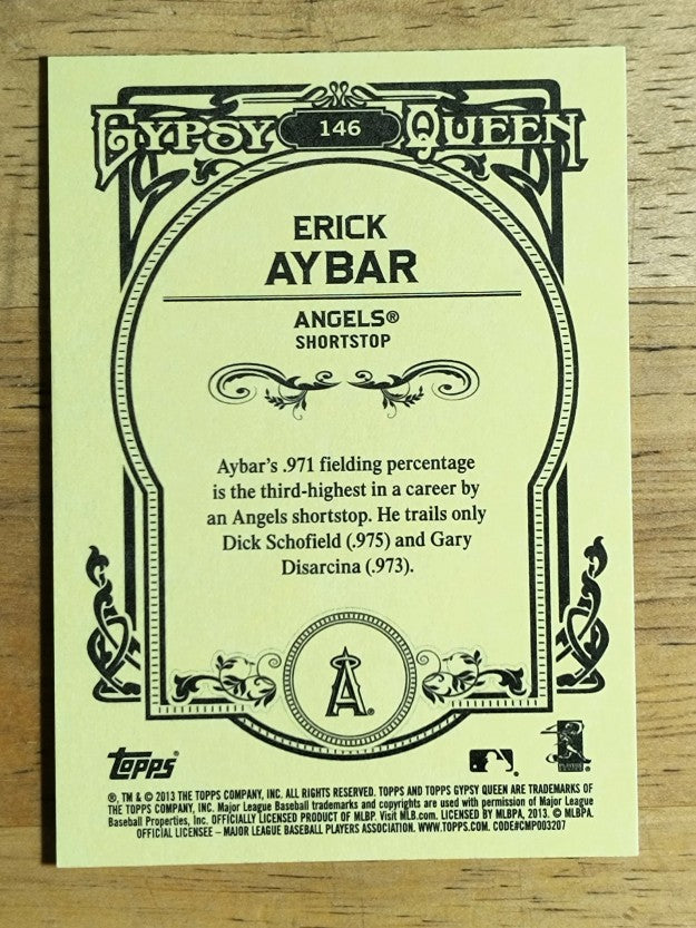 2013 Topps Gypsy Queen #146 Erick Aybar