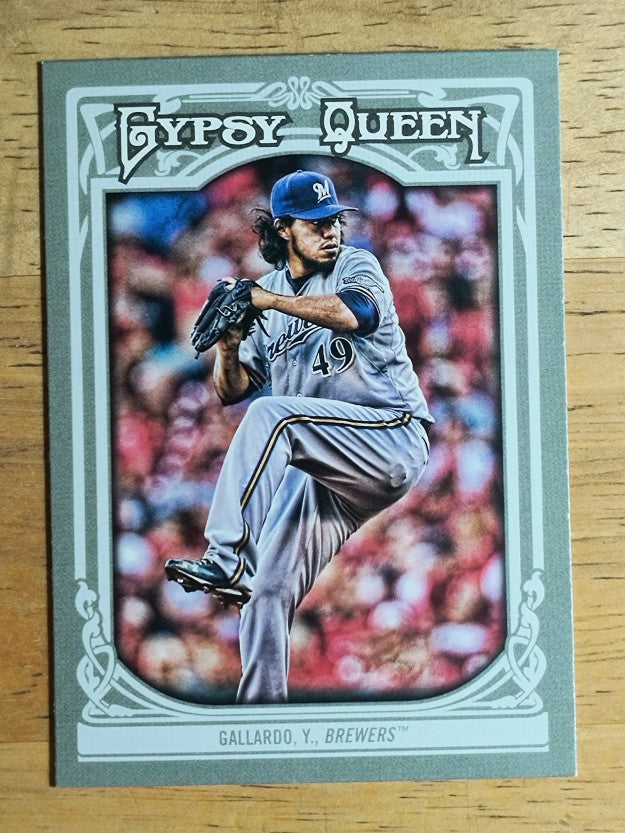 2013 Topps Gypsy Queen #174 Yovani Gallardo