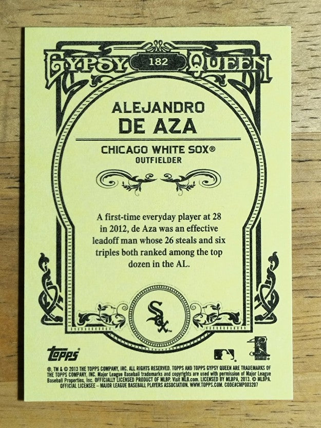 2013 Topps Gypsy Queen #182 Alejandro de Aza