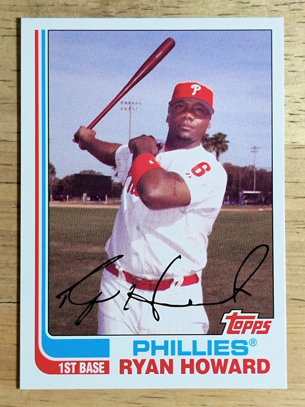 2008 Topps Trading Card History #TCH26 Ryan Howard