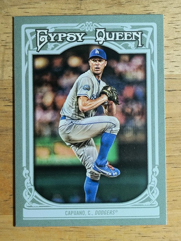 2013 Topps Gypsy Queen #241 Chris Capuano