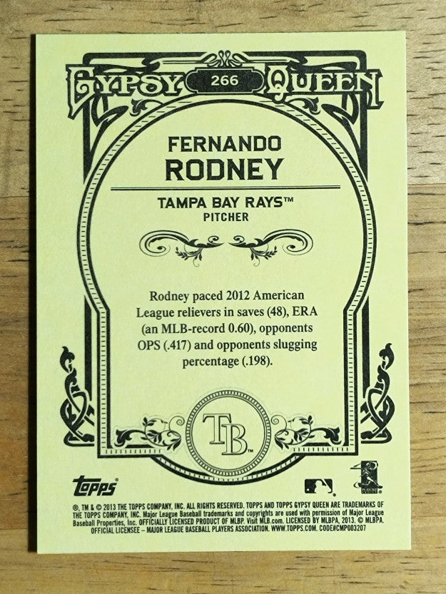 2013 Topps Gypsy Queen #266 Fernando Rodney
