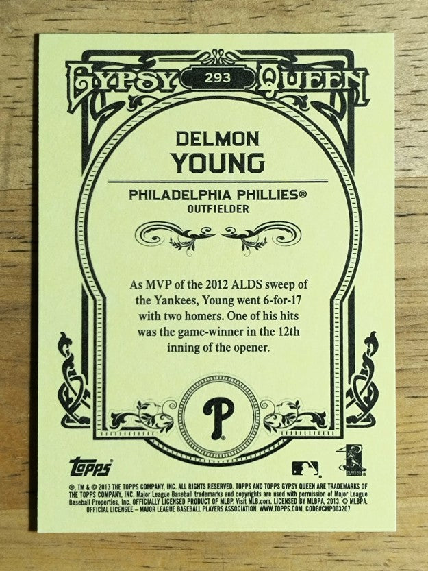 2013 Topps Gypsy Queen #293 Delmon Young