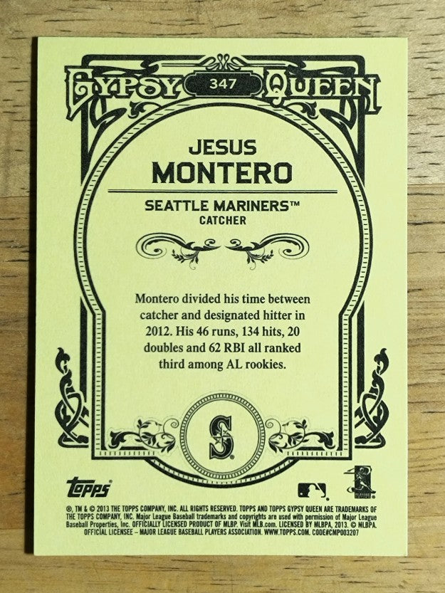 2013 Topps Gypsy Queen #347 Jesus Montero