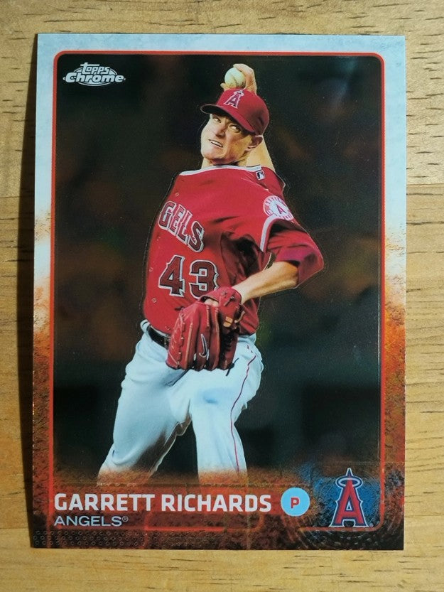 2015 Topps Chrome #198 Garrett Richards
