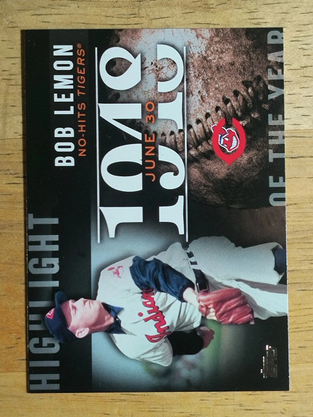 2015 Topps Highlight of the Year #H68 Bob Lemon UPD