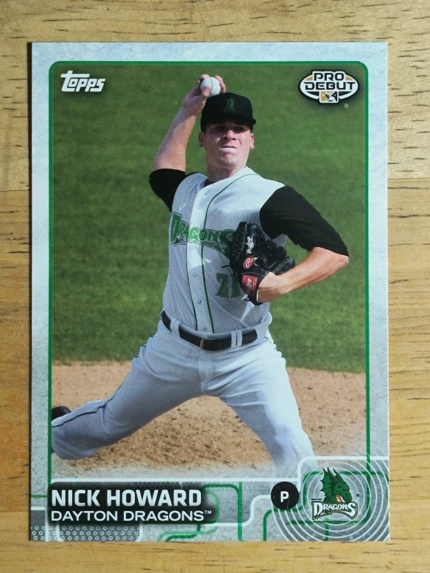2015 Topps Pro Debut #132 Nick Howard
