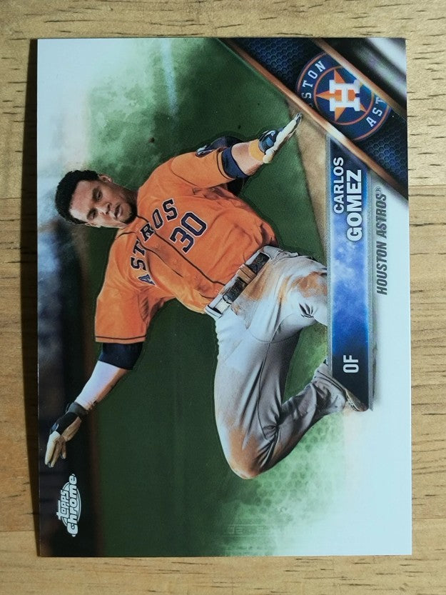 2016 Topps Chrome #118 Carlos Gomez