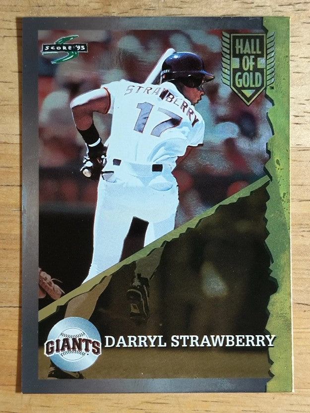 1995 Score Hall of Gold #HG36 Darryl Strawberry
