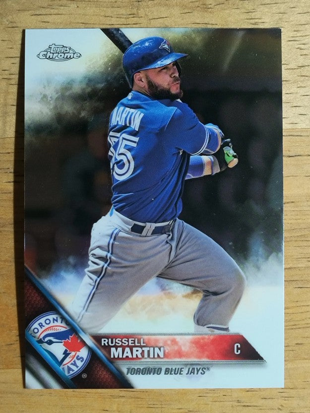 2016 Topps Chrome #135 Russell Martin