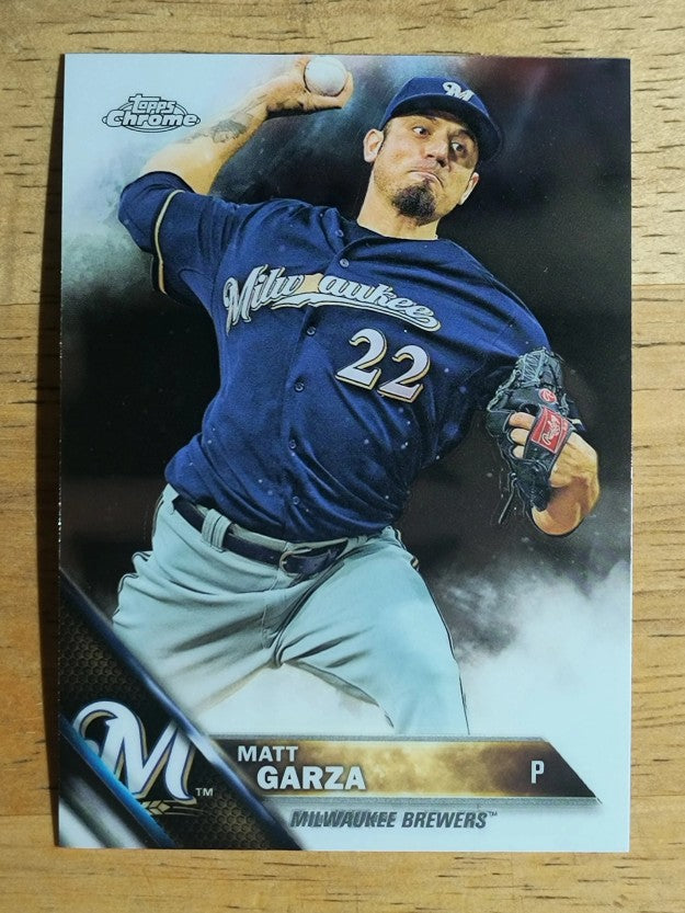 2016 Topps Chrome #154 Matt Garza