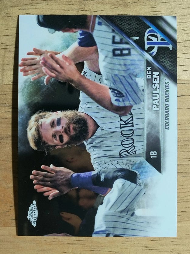 2016 Topps Chrome #174 Ben Paulsen