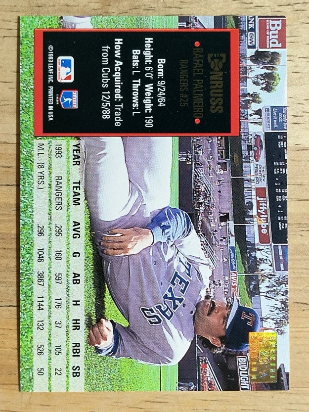 1994 Donruss Special Edition #26 Rafael Palmeiro