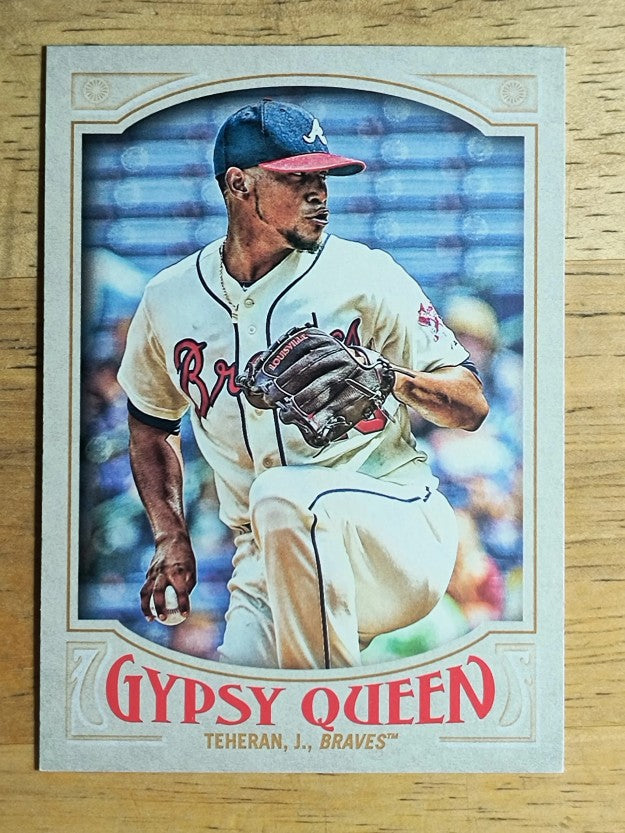 2016 Topps Gypsy Queen #211 Julio Teheran