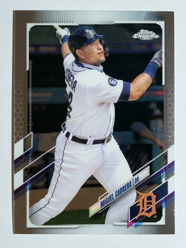 2021 Topps Chrome #10 Miguel Cabrera