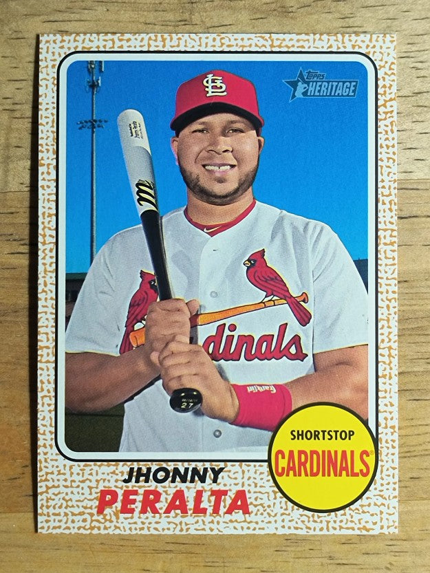 2017 Topps Heritage #33 Jhonny Peralta