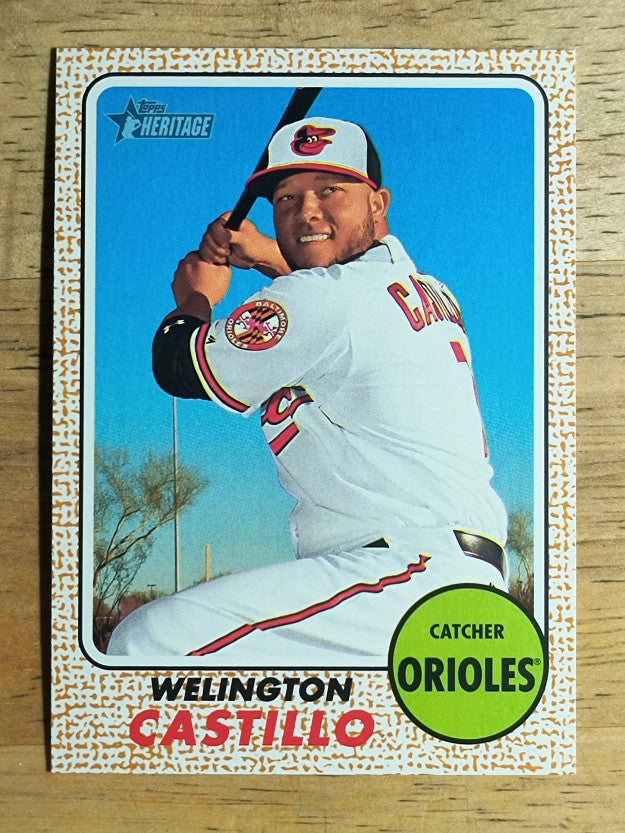 2017 Topps Heritage #52 Wellington Castillo