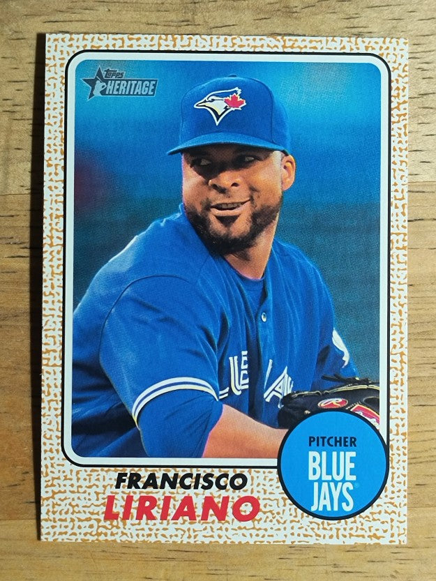 2017 Topps Heritage #94 Francisco Liriano