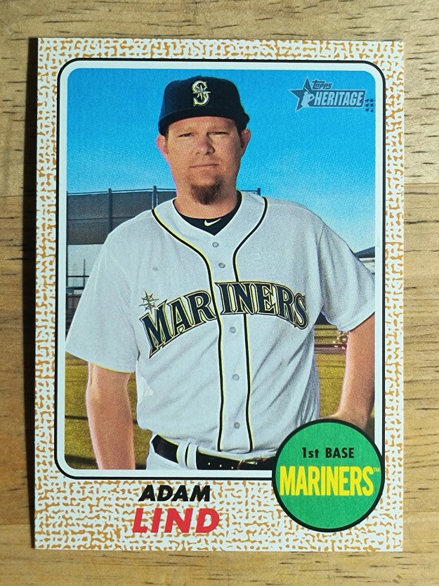 2017 Topps Heritage #105 Adam Lind