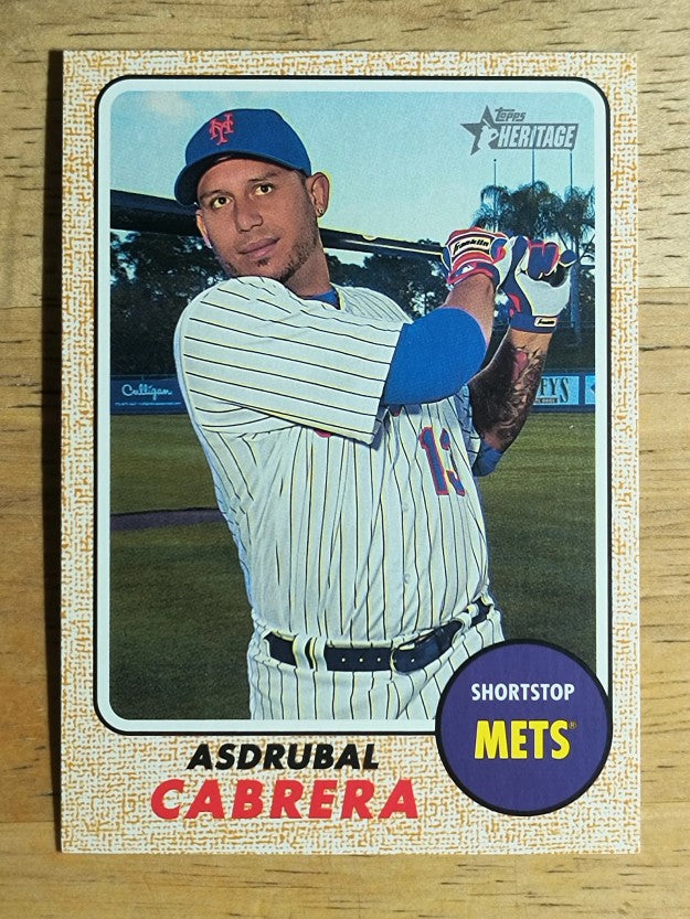2017 Topps Heritage #116 Asdrubal Cabrera