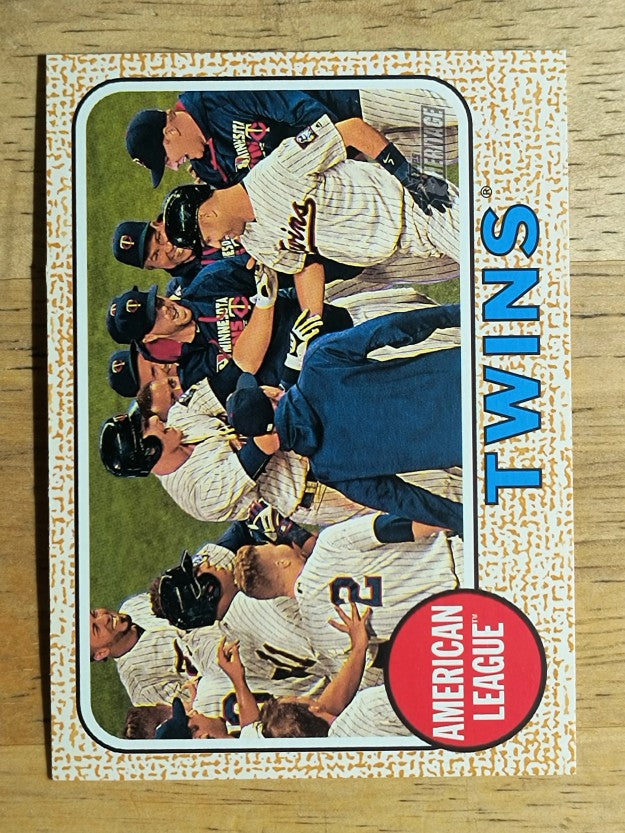 2017 Topps Heritage #128 Minnesota Twins TC
