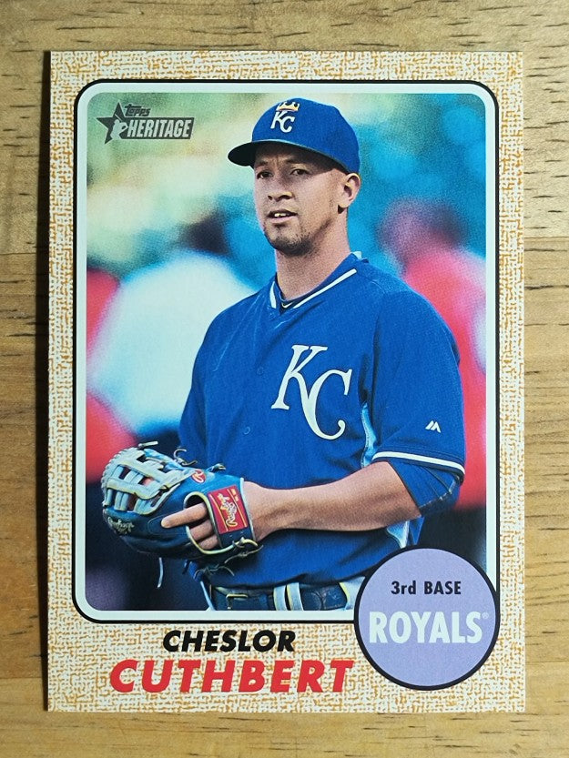2017 Topps Heritage #132 Cheslor Cuthbert RC