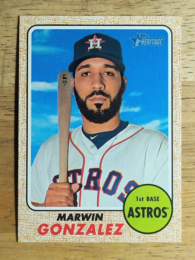 2017 Topps Heritage #143 Marwin Gonzalez
