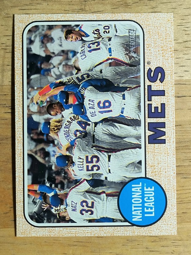 2017 Topps Heritage #145 New York Mets TC