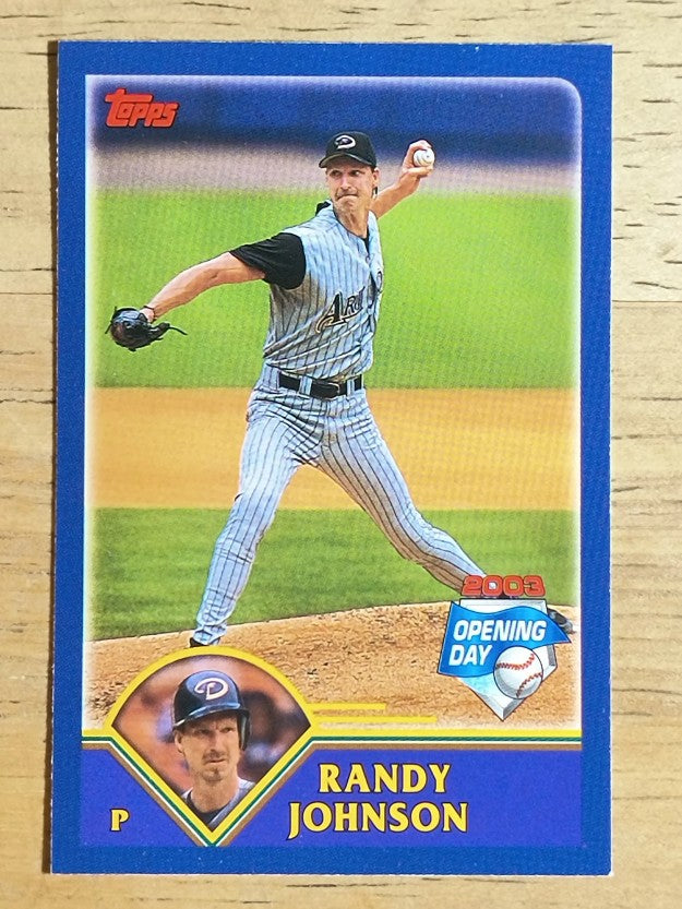 2003 Topps Opening Day Stickers #33 Randy Johnson