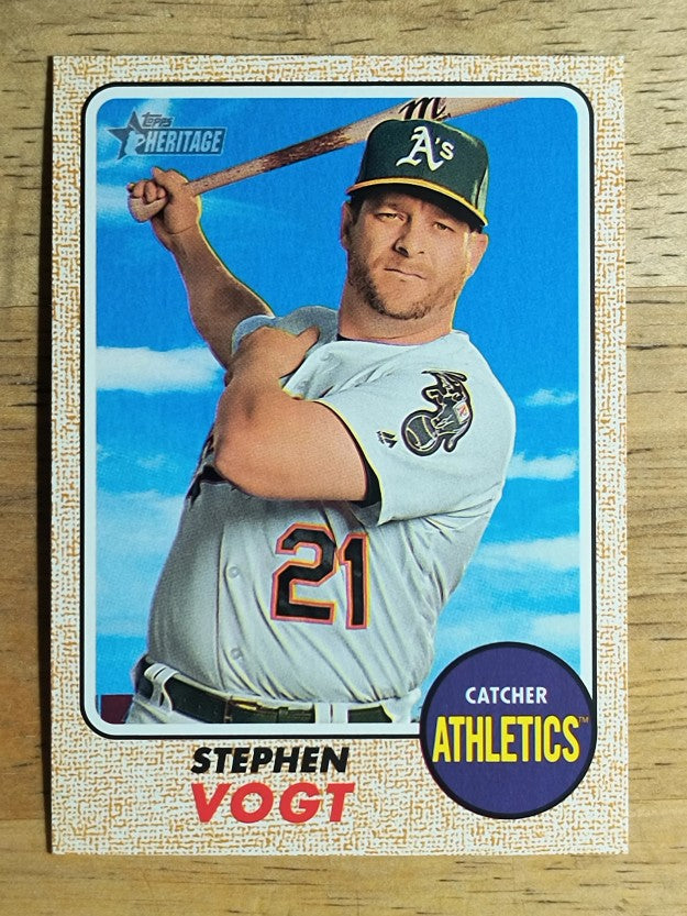 2017 Topps Heritage #146 Stephen Vogt