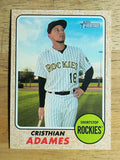 2017 Topps Heritage #172 Cristhian Adames