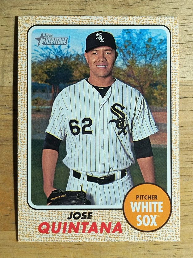 2017 Topps Heritage #183 Jose Quintana