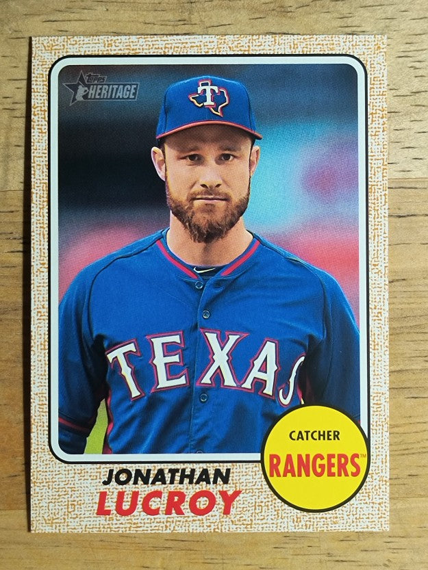 2017 Topps Heritage #228 Jonathan Lucroy