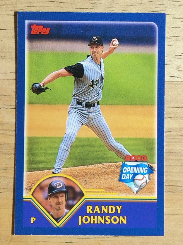 2003 Topps Opening Day Stickers #33 Randy Johnson