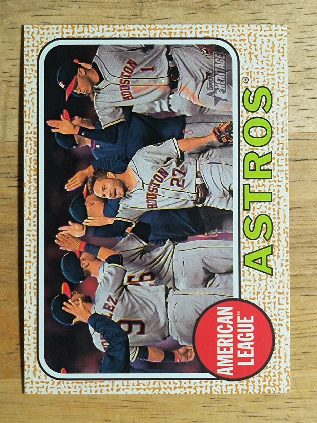 2017 Topps Heritage #257 Houston Astros TC