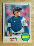 2017 Topps Heritage #292 Carlos Ruiz